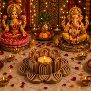 Harmony Arch Diya Holder