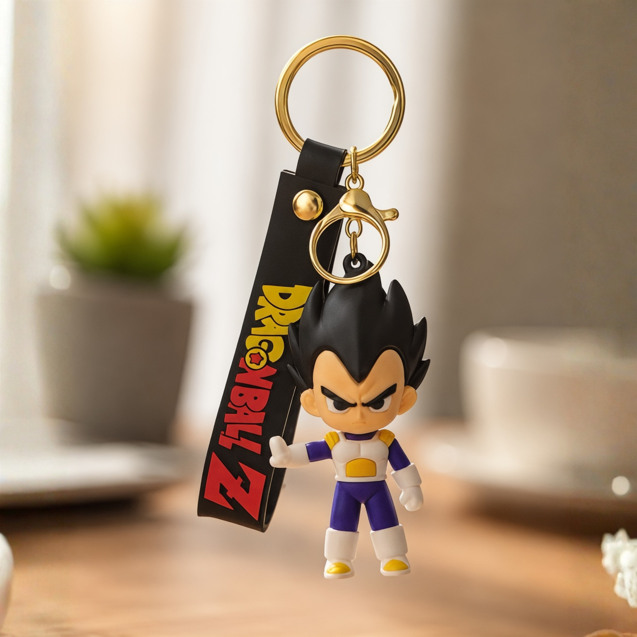 DBZ Vegeta keyring