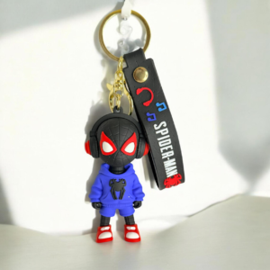 Miles morales spiderman keyring/ bagcharm