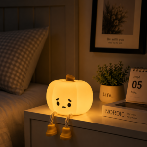 Pumpkin lamp