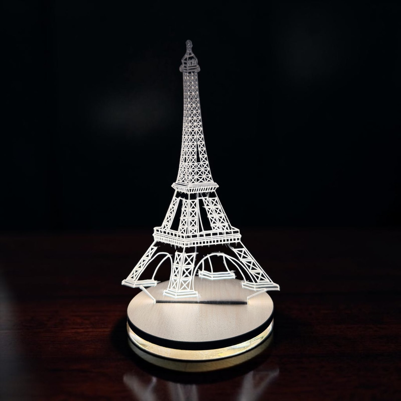 Eiffel tower night lamp