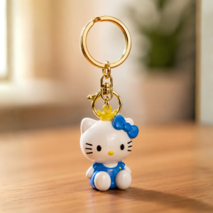Hello kitty blue keyring/bagcharm