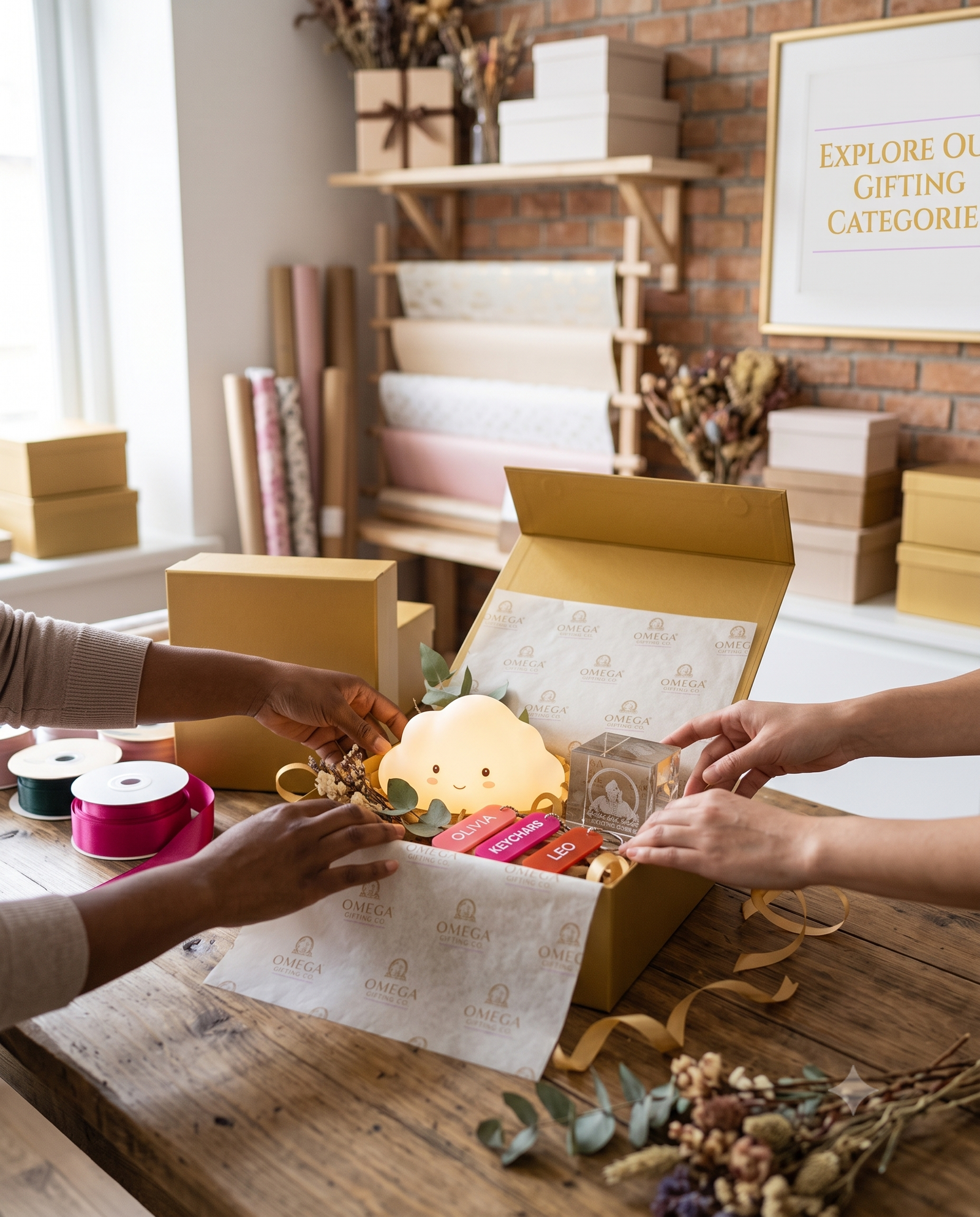 Omega Gifting Co. Workspace