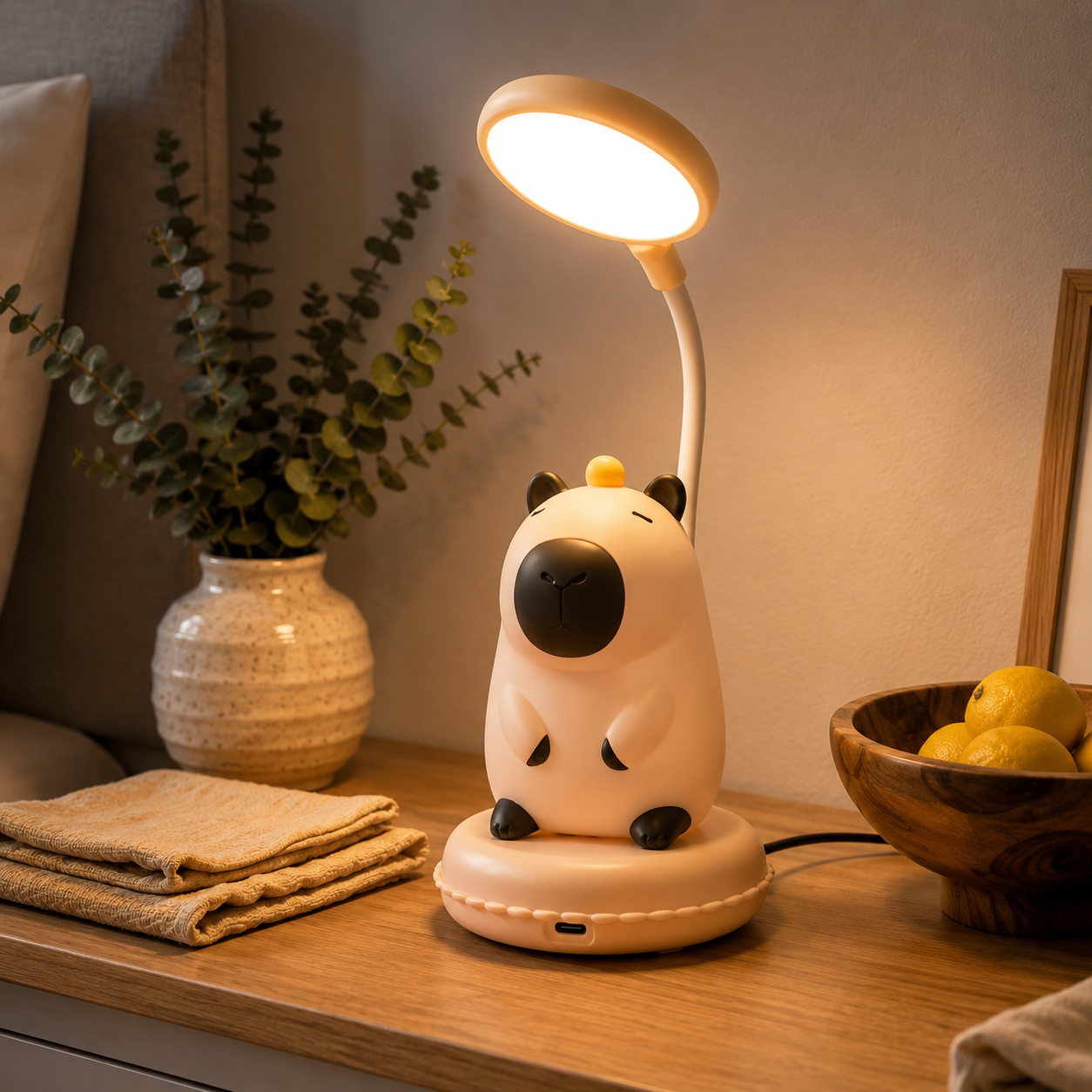 Capybara lamp