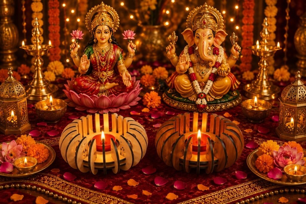 Diwali Diya Stand