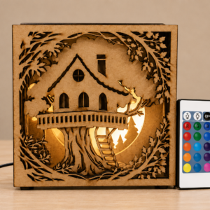 3D Scenic RGB Multilayered LightBox